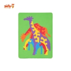 بازی ساختنی پازل ترکیبی زرافه راشین مدل مغناطیسی